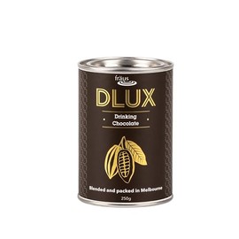 Fraus D'LUX Drinking Chocolate – Premium Gourmet Hot Chocolate Powder for Rich, Creamy Beverages (250g)
