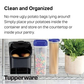 Tupperware Tupperware Brand Potato Smart Container - Extends the Shelf Life of Potatoes, Including Sweet Potatoes - Easy to Clean