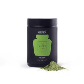WelleCo The Super Elixir Greens Jar 300g, Blood Orange