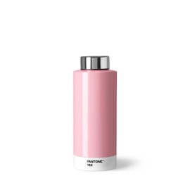 PANTONE Water Bottle, Double Walled Stainless Steel with Thermal Function, Leak-Proof, 500 ml, Light Pink 182