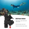 Scuba Diving Universal 45 Degree Oral Power Inflator K Shaped