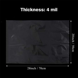 Turkey Bags for Marinating and Brining, 5 Gallon Bucket Mylar Bags for Food Storage, Leak Proof Flat Bottom Pail Liners, 20pcs