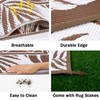 Ileading Outdoor Rug Carpet for Patio 5' x7' Waterproof Reversible