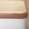 Miyoshi Seisakusho 0601-0033 Wooden Lid Lunch Box, Ancient Cedar, White,