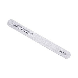 Nail Window Zebra Straight Nail File 180/240 Grit Nail Care Nail Grooming Nail File / 네일윈도우 지브라 일자 네일파일 180/240그릿 네일케어 손톱정리 네일파일