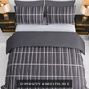Pamposh Single Duvet Cover Set - Premium Brushed Microfiber Duvet