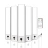EZVALO 5 Pack Under Cabinet Lighting, Rechargeable Motion Sensor Light,
