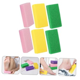 Housoutil 24pcs Foot Callus Remover Pedicure Tools for Dead Skin Care Washable Reusable Exfoliating Foot File Skin-friendly Pumice Stones