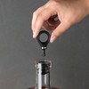 True Locking Bottle Stoppers with Key - Stainless Steel and