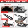 Juego de limpiaparabrisas trasero y brazo para Hyundai Santa Fe