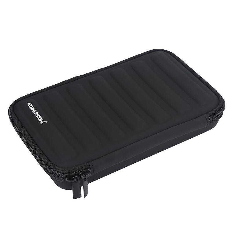 Harmonica Case, Portable PU Leather Harmonica Storage Bag with Zipper