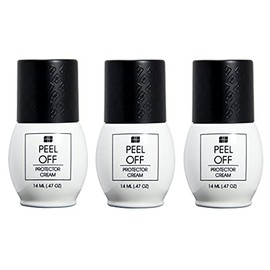ONE SHOT LACCOVER - PACK 3 PEEL OFF, Protector de Cutícula y Piel al Momento de Aplicación de Gel Para Uñas, Olvídate de Bordes Manchados, 3 Frascos d