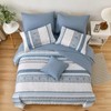 Boho Comforter Set King Size Light Blue Comforter Set 8