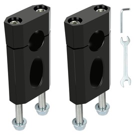 CILOYU Mini Bike Handlebar Risers 7/8 22mm Bike Handlebar Riser Replacement for Coleman BT200X CT200U-EX Trailmaster MB200 Mega Moto 80 105 Razor MX650 Apollo SSR 110 125 Dirt Pit Bike Motorcycle Part