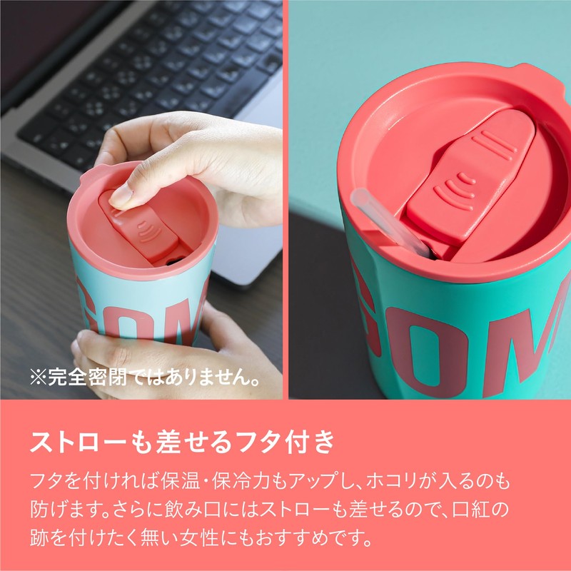 CB Japan Gomug Tumbler with Lid, Convenient Store Coffee, Vacuum