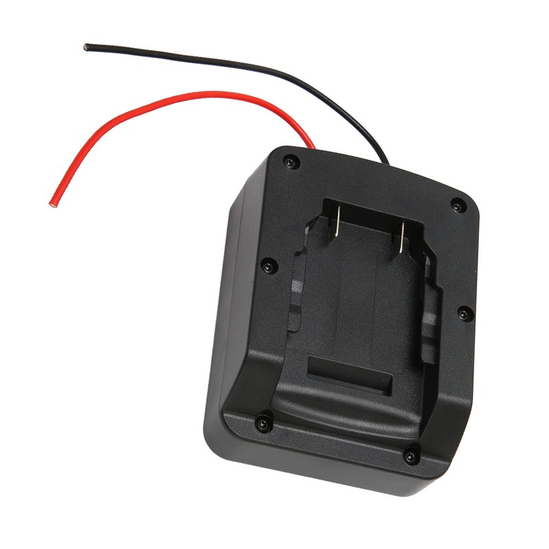 Secure Battery Adapter Independent Switch Dock Power Connector with Wires