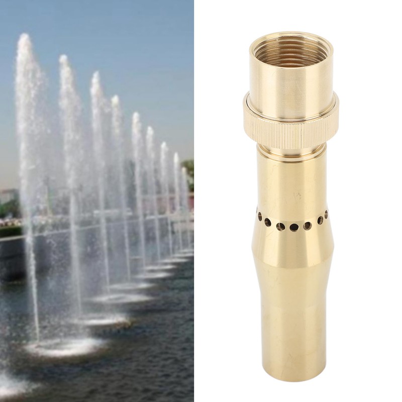 Fountain Nozzle Brass Fountain Sprinkler Head Column Waterscape Sprinkler Head
