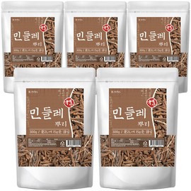 5 300g domestic dandelion roots / 국산 민들레 뿌리 300g 5개