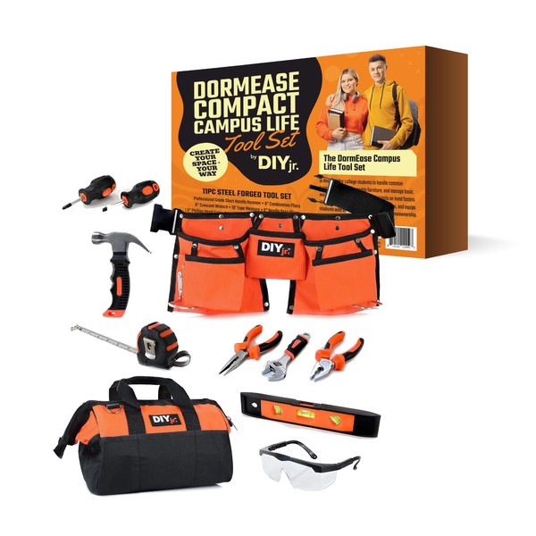 DormEase Campus Life Tool Set - Compact All-in-One Tool Kit