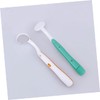 KICHOUSE Led Plastic Stomatoscope for Tooth Inspection Tool Bright Light