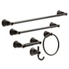 Franklin Brass Kinla 5-Piece Bathroom Set Oil-Rubbed Bronze 18', 24'