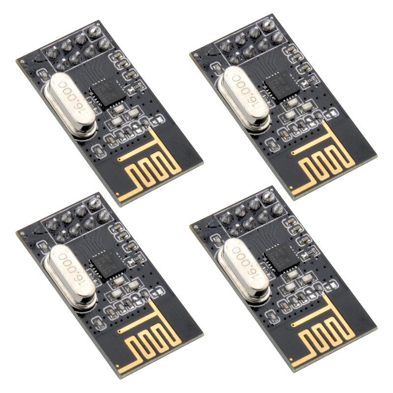 HENGBIRD 4 Pcs nRF24L01 + Wireless Transceiver Module NRF24L01 +