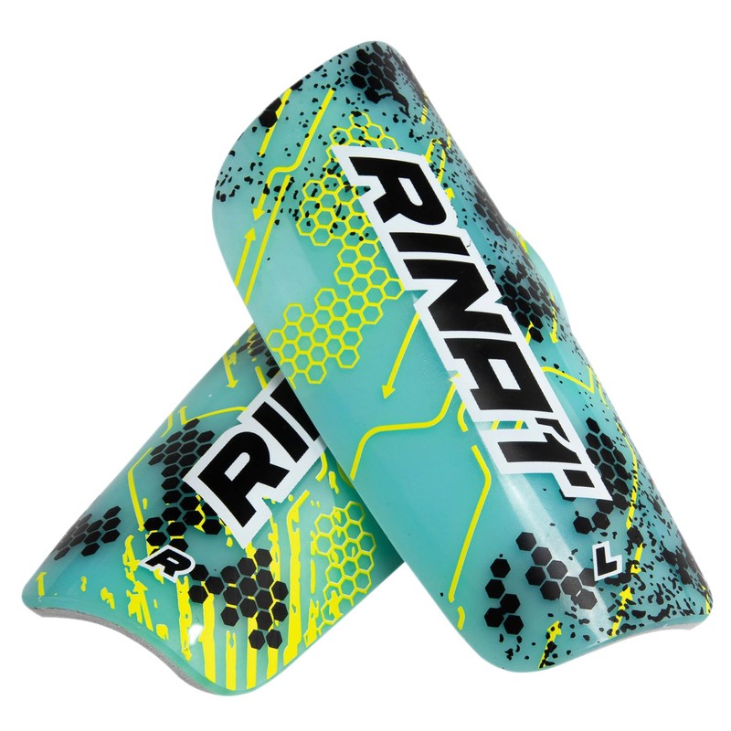 Rinat Espinilleras Fútbol | Nuevos Modelos (Atomik Aqua)