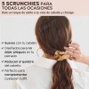 1209pzs Accesorios Para Cabello Scrunchies Donas Ligas Banda