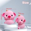 funnysquee Pink Pig Squishies Toy Stress Relief Kawaii Soft Animal