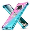 Aquos R8 Case, Shockproof Ring, TPU, Clear, Transparent TPU R8