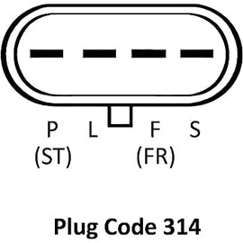 P101-L Voltage Boost Harness for GM 4 Pin Regulators - 1 Volt Increase