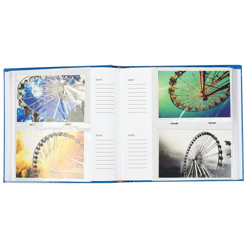 Arpan Blue Memo Slip in Photo Album 10 x 15