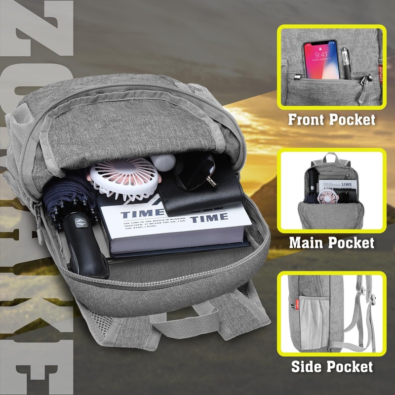 ZOMAKE 10L Lightweight Packable Hiking Backpack - Small Travel Hiking
