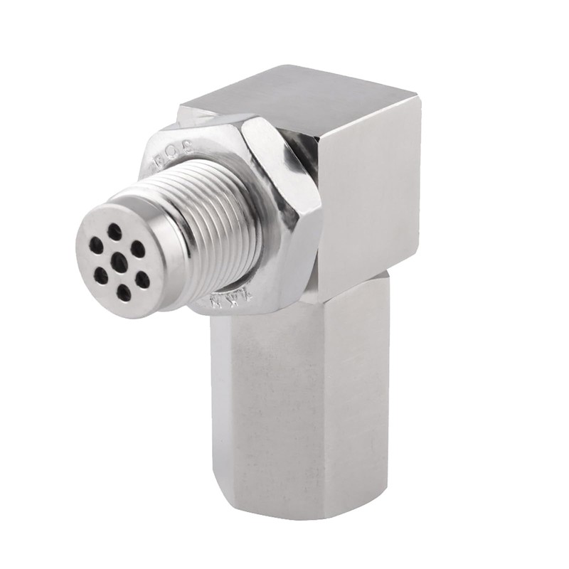 MAX COOL 90° Oxygen Sensor Spacer O2 Adapter Connector Internal