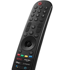 Mando a distancia Bluetooth de repuesto original para TV con micrófono para televisores LG (MR21GA)