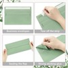 50 Pack #10 Business Envelopes, Self Seal Standard Sage Green