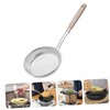 LABRIMP Stainless Steel Skimmer Spoon with Long Handle Strainer for