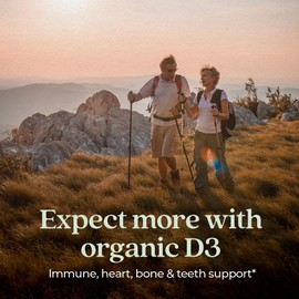 New Chapter New Chapter Fermented Vitamin D3 2,000 IU, Organic, ONE Daily for Immune, Heart & Bone Support + Whole-Food Turmeric, Adaptogenic Reishi Mushroom, 100% Vegetarian, Gluten Free, 60 Count