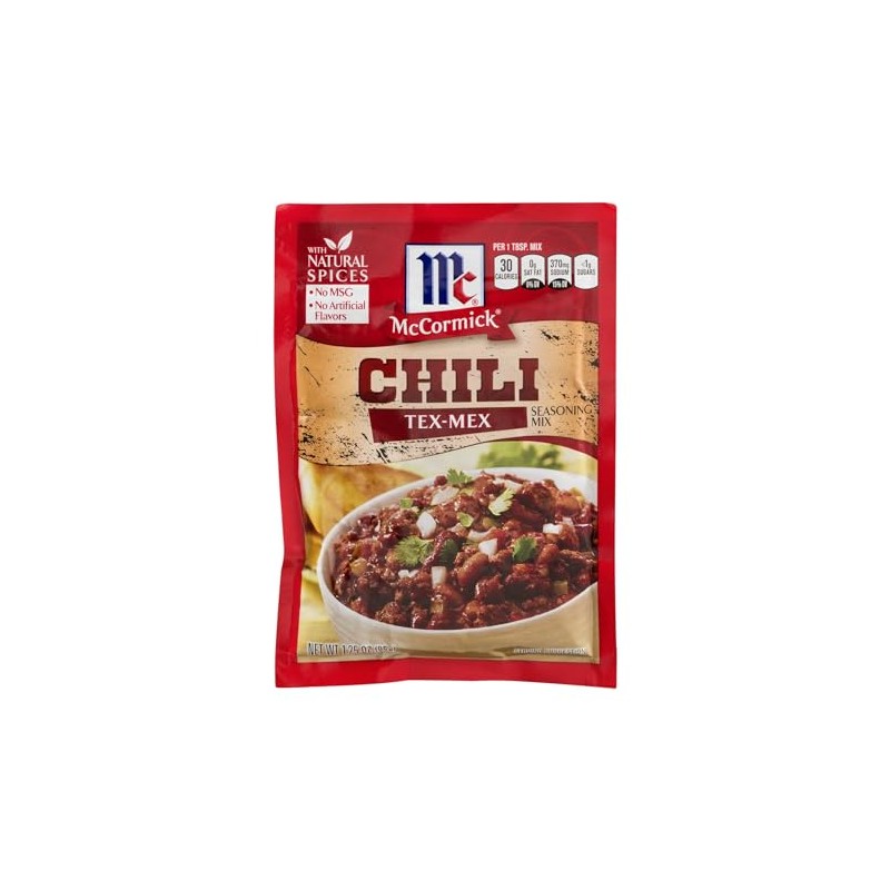 McCormick, Chili Seasoning Mix, Tex Mex, 1.25 Ounce