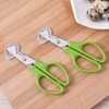 Stainless Steel Quail Egg Scissors,Egg Slicer Pigeon Clipper Shell Separator,