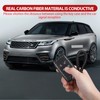Carbon Fiber Key Fob Cover fits for Land Rover with