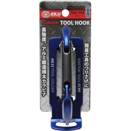 SK11 (SK11) Aluminum Tool Hook HG Aluminum Forged Extra-Thick Carabiner Blue 10×110mm SAC-TFA