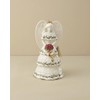 Lenox 895778 Holiday Angel Bell Holding Bouquet Ornament