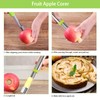 Openfly Vegetable Corer Tool, 6 Pcs Stainless Steel Fruit and