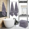 MOONQUEEN 2 Pack Premium Bath Towel Set - Quick Drying