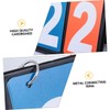 Kisangel 2- Score Flipper for Basketball Sports Outdoor Match Scoreboard