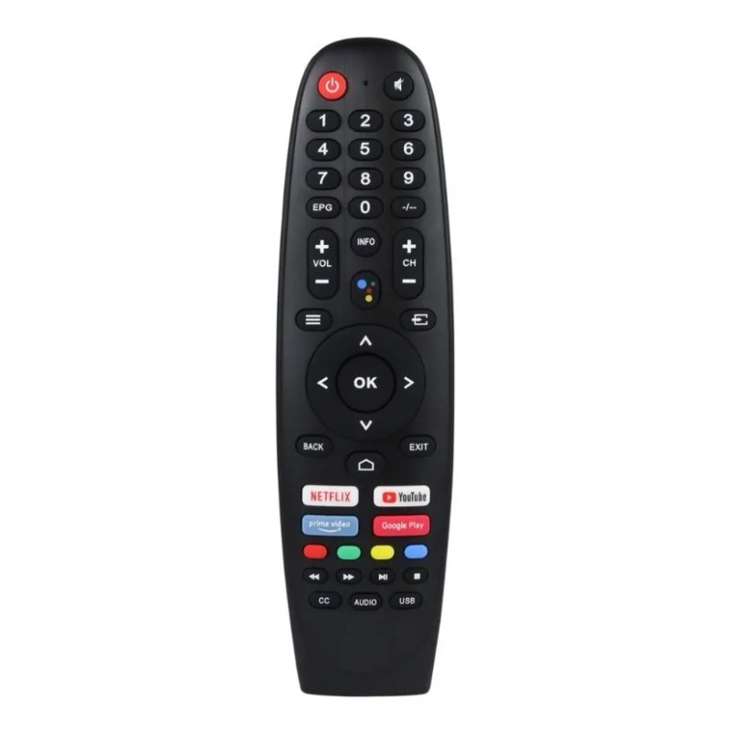 Control Remoto Sansui 4k Smart Tv Android Directo Led