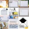 Paper24 Mourning Envelopes White with Black Border 12 x 17.5