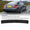93cm Rear Bumper Diffuser Carbon Fiber Pattern Sporty Style Shark