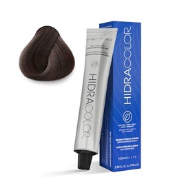 HIDRACOLOR - Tinte Permanente en Crema para Cabello Color 5.31 Castaño Claro Dorado Cenizo 90 ml, Cubre Canas, con Miel y Aloe Vera, Gran Duración y Humectación, Coloración Cabello, Sedosidad y Brillo